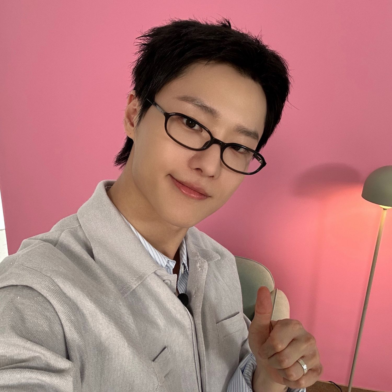 A moment captured by WOODZ's fan