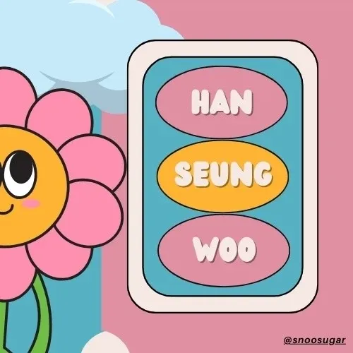 A moment captured by Han Seungwoo's fan