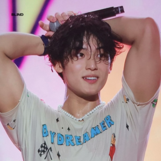 Recent activity shot of Mingyu (SEVENTEEN)