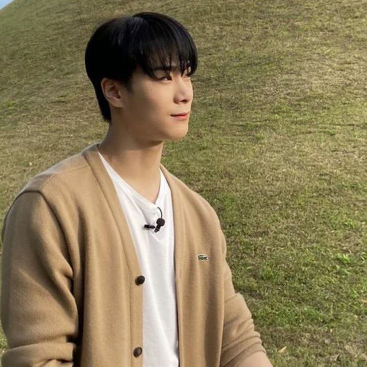 Recent activity shot of Moonbin (ASTRO)