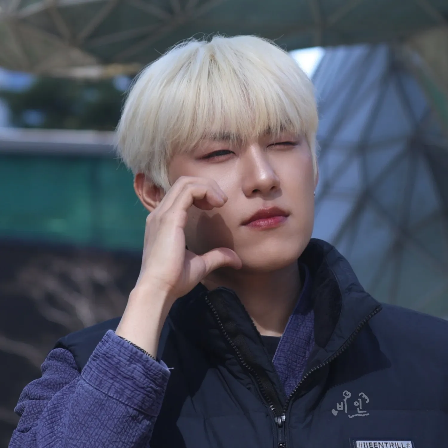 Behind-the-scenes cut of Park Woojin (AB6IX)