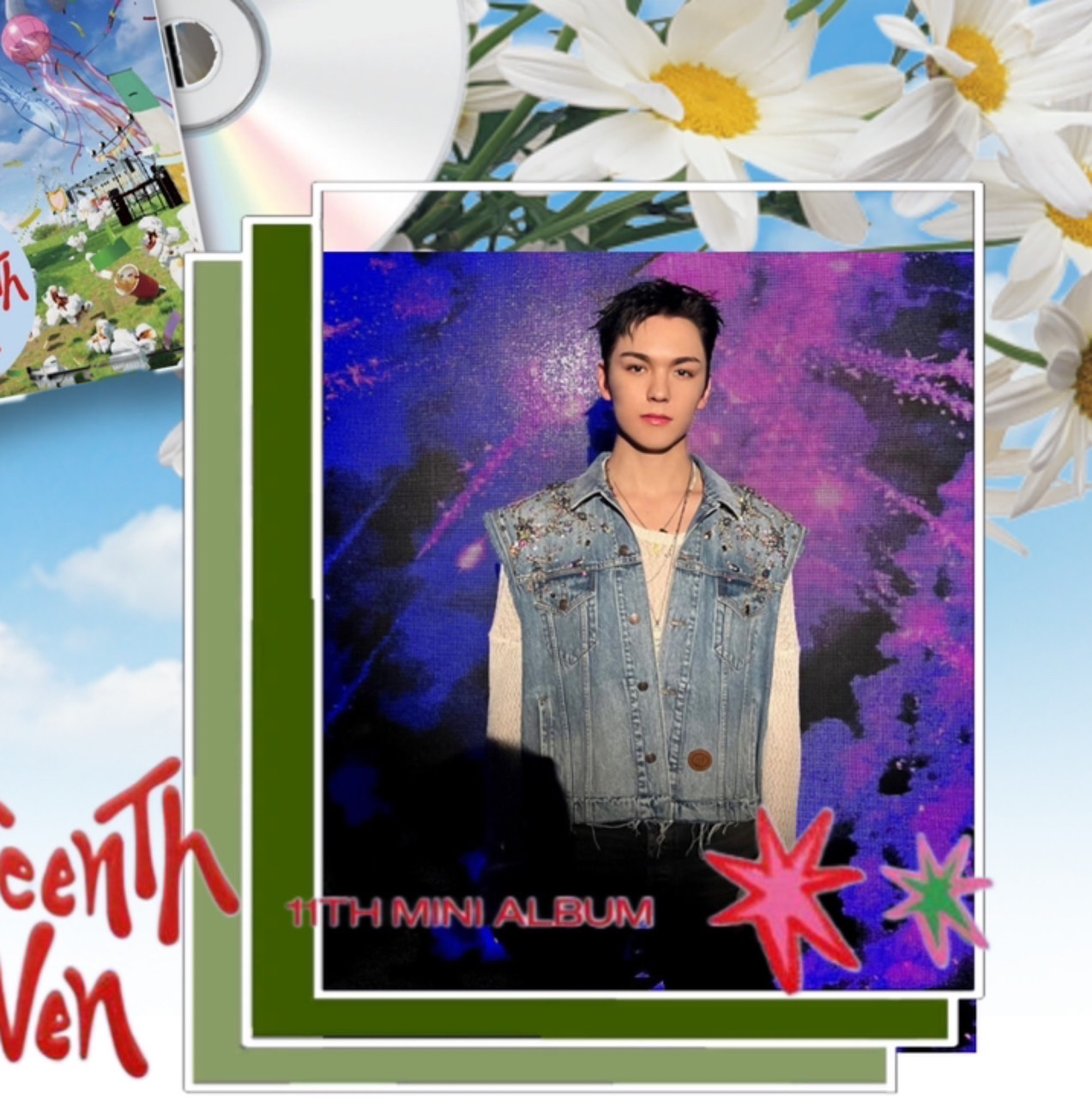 Recent activity shot of Vernon (SEVENTEEN)