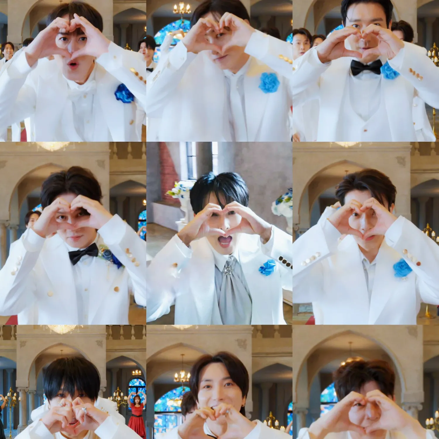Behind-the-scenes cut of Super Junior