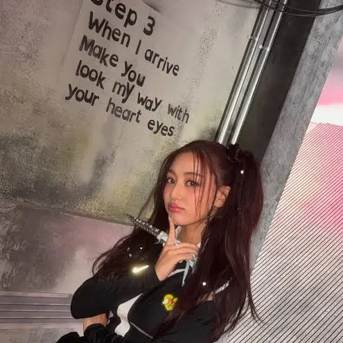 志效 (TWICE)粉丝拍下的瞬间