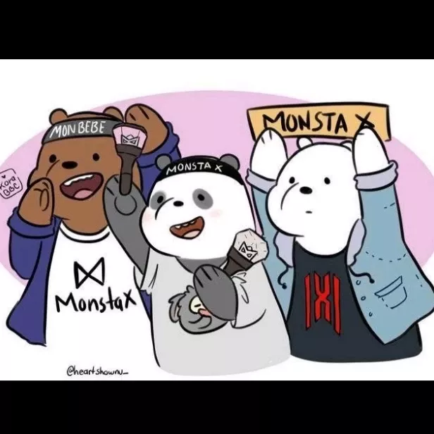 Recent activity shot of MONSTA X