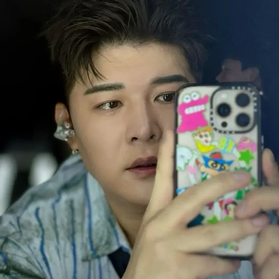 Behind-the-scenes cut of Shindong (Super Junior)