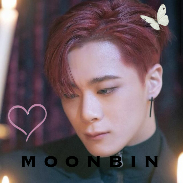 Recent activity shot of Moonbin (ASTRO)