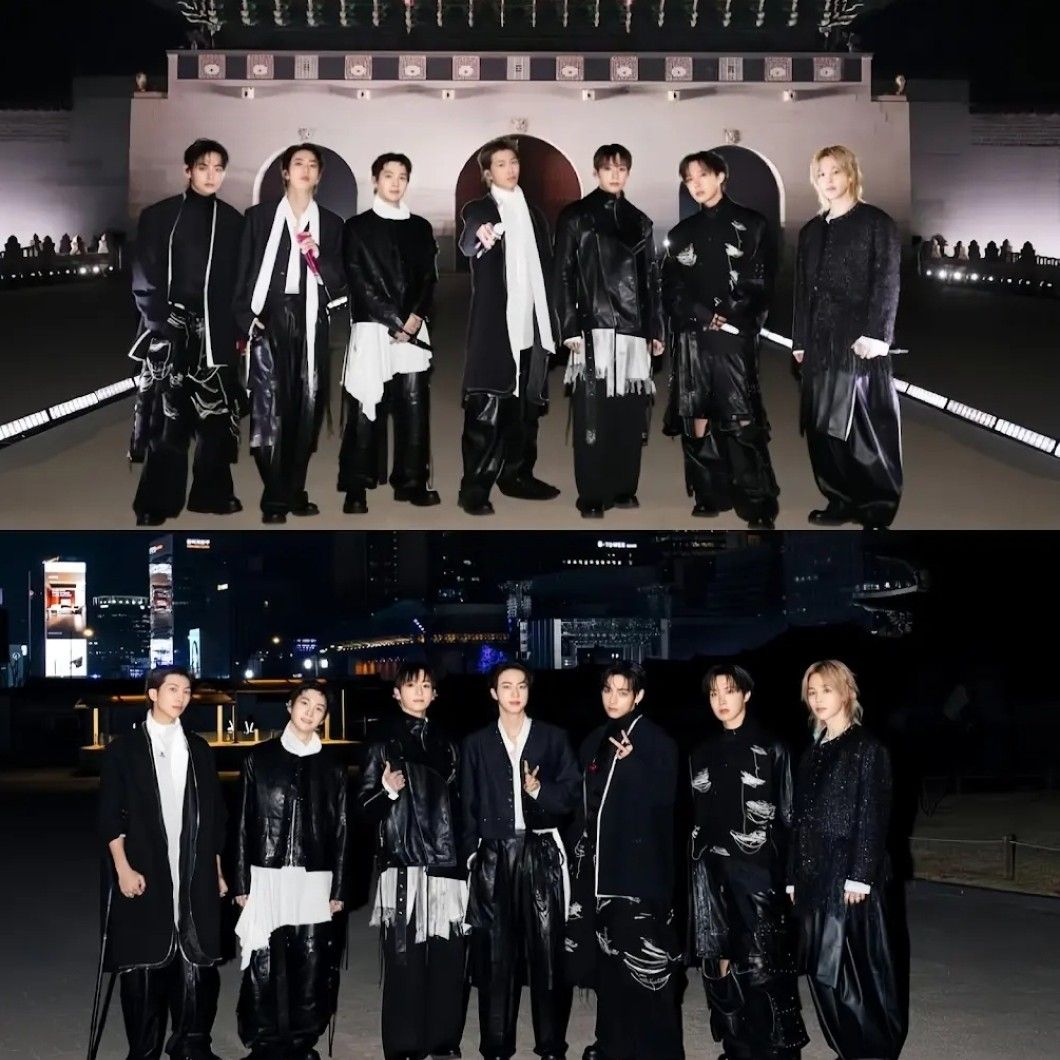 A moment captured by BTS's fan