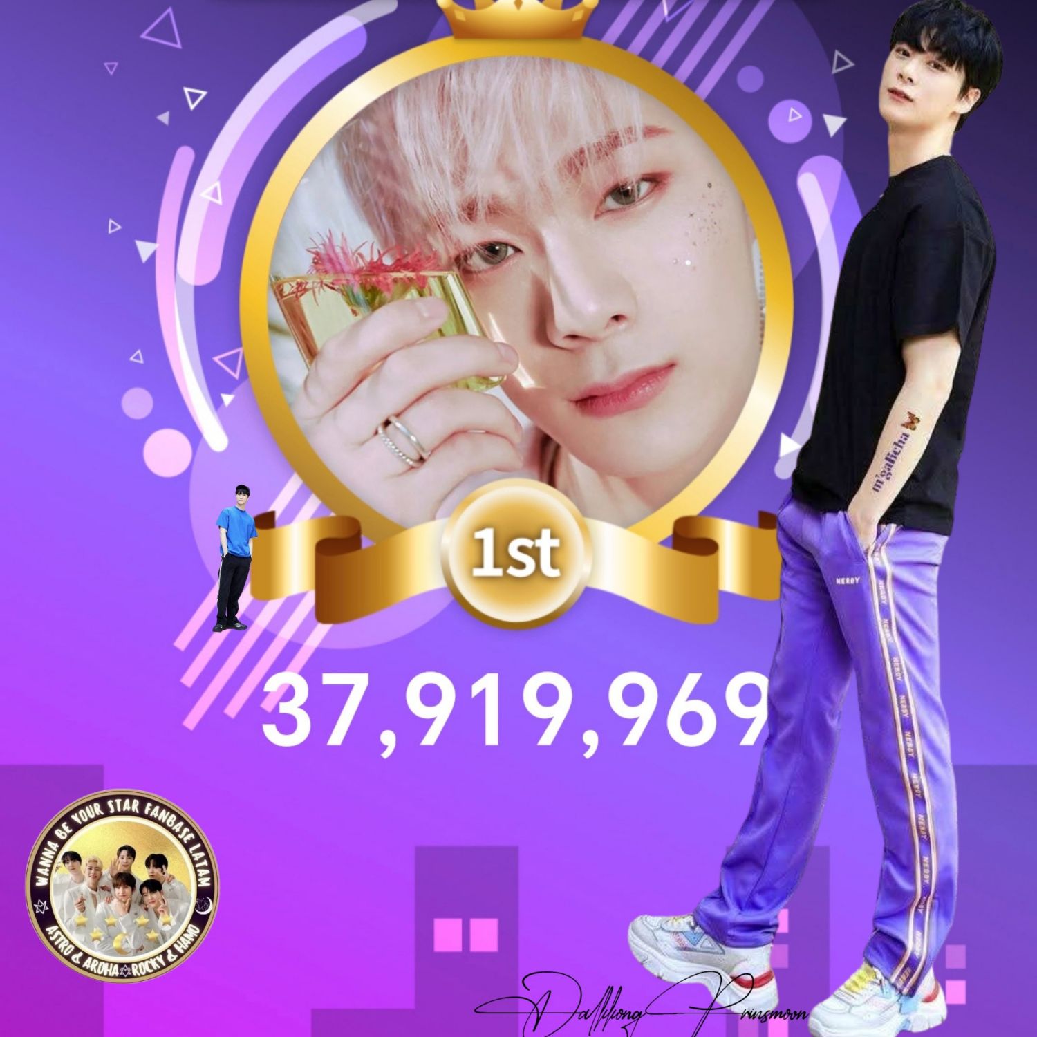 Behind-the-scenes cut of Moonbin (ASTRO)