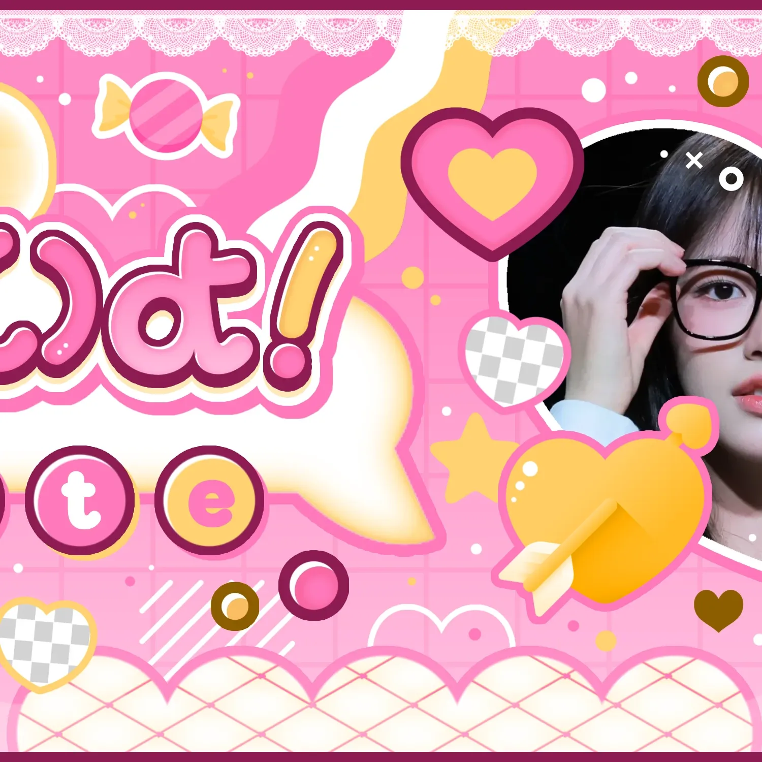 アン・ユジン (IVE)の舞台裏ショット