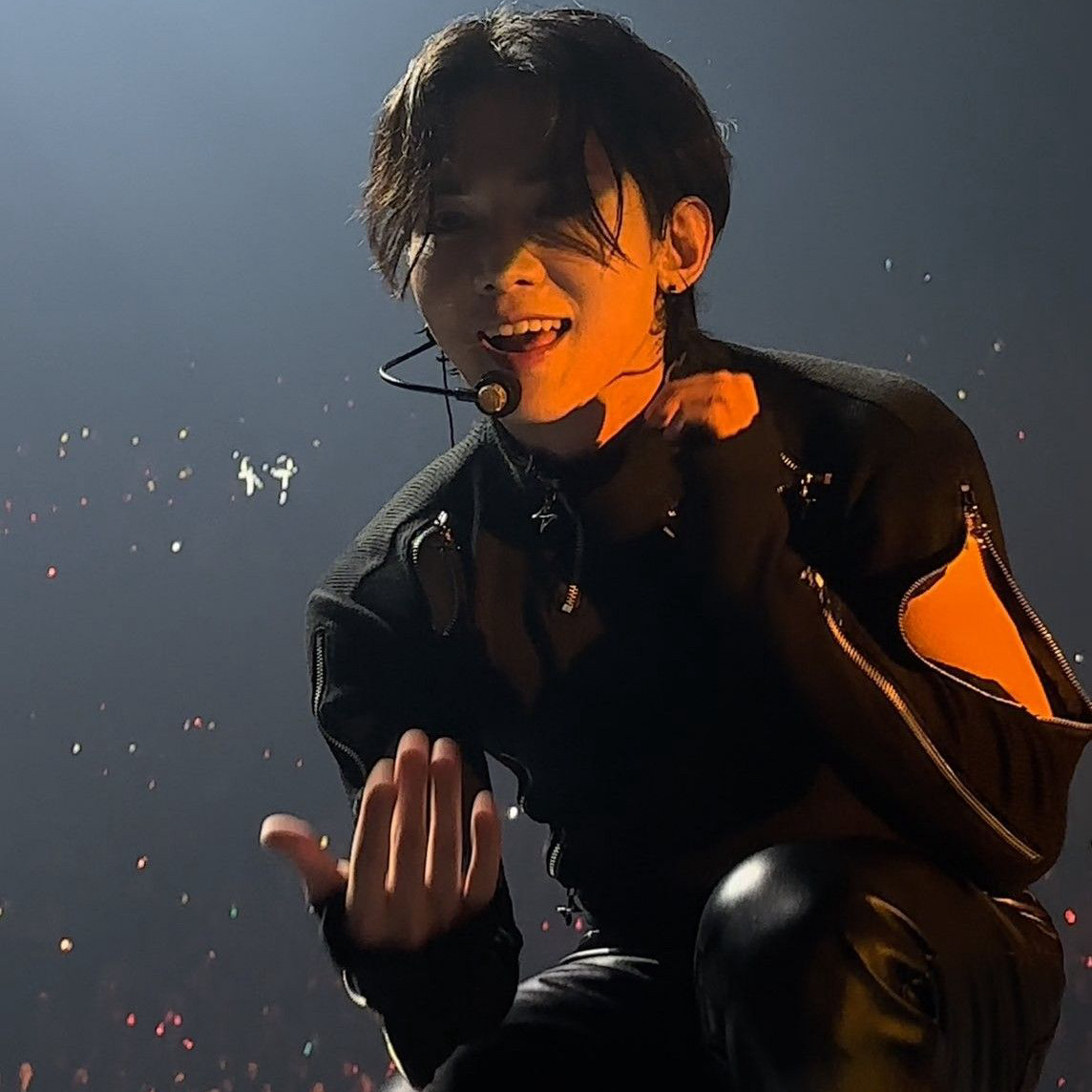 Recent activity shot of Yeosang (ATEEZ)