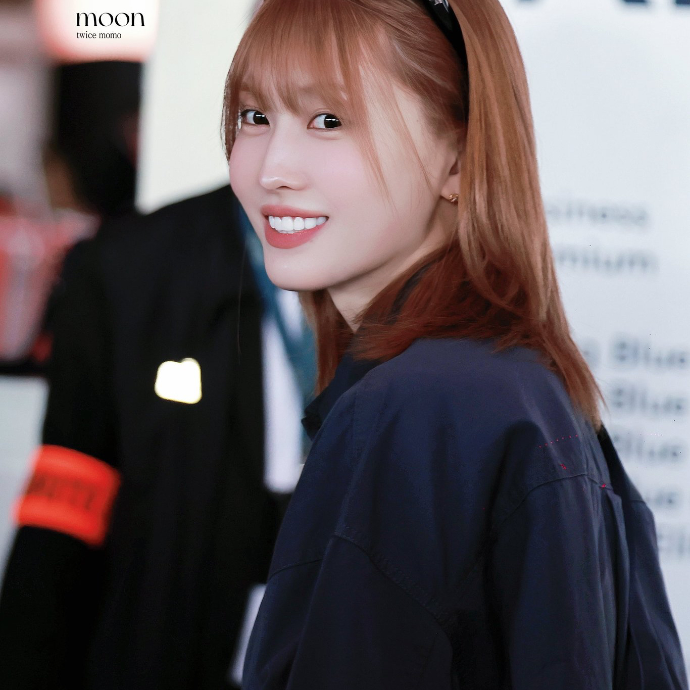 Momen yang diabadikan oleh penggemar Momo (TWICE)