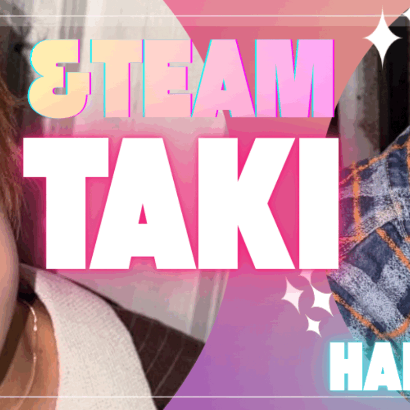 Recent activity shot of Taki (&TEAM)