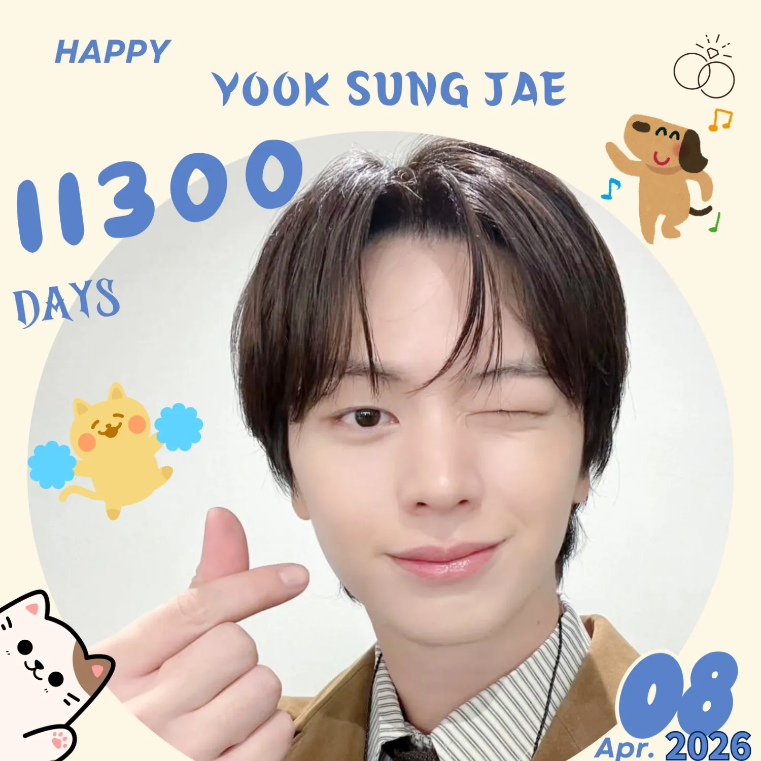 Latest photo of Yook Sungjae (BTOB)