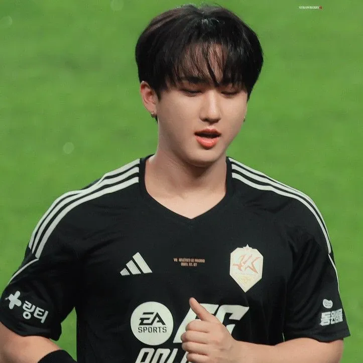 Recent activity shot of Changbin (Stray Kids)