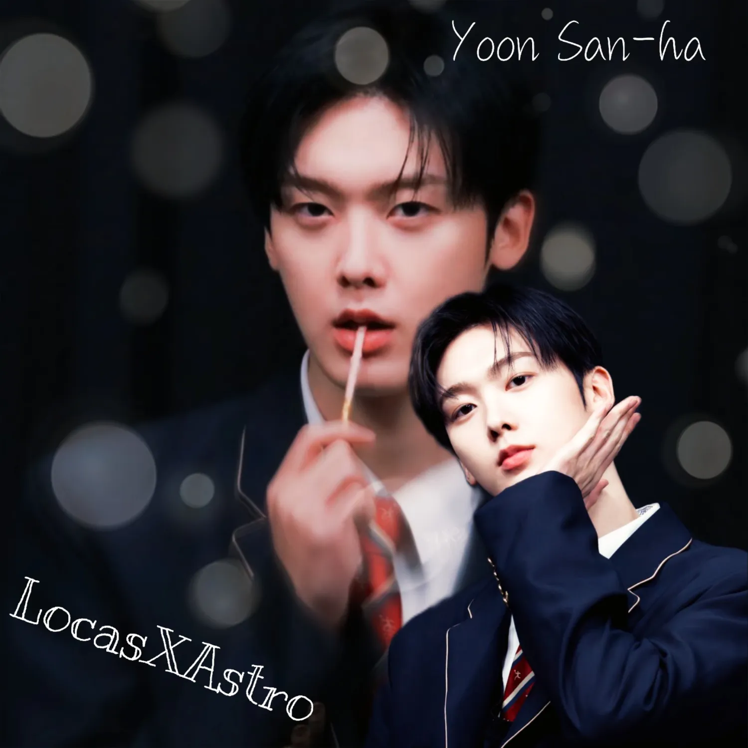 Recent activity shot of Sanha (ASTRO)
