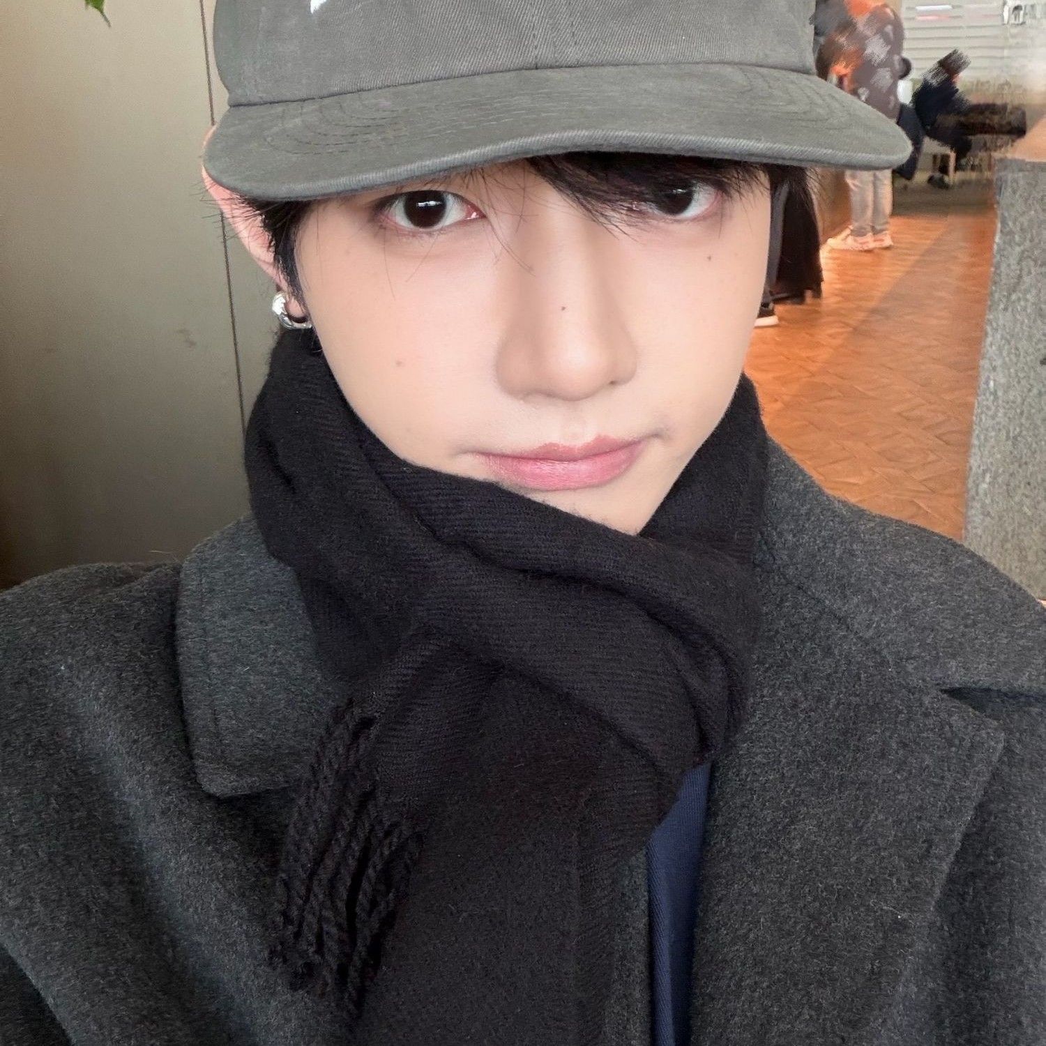 Recent activity shot of Zhang Hao (ZEROBASEONE)