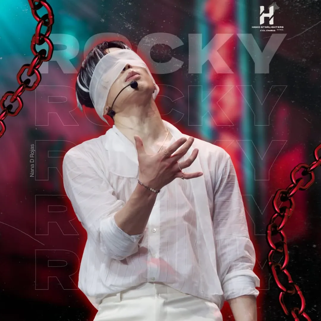 A moment captured by Rocky's fan