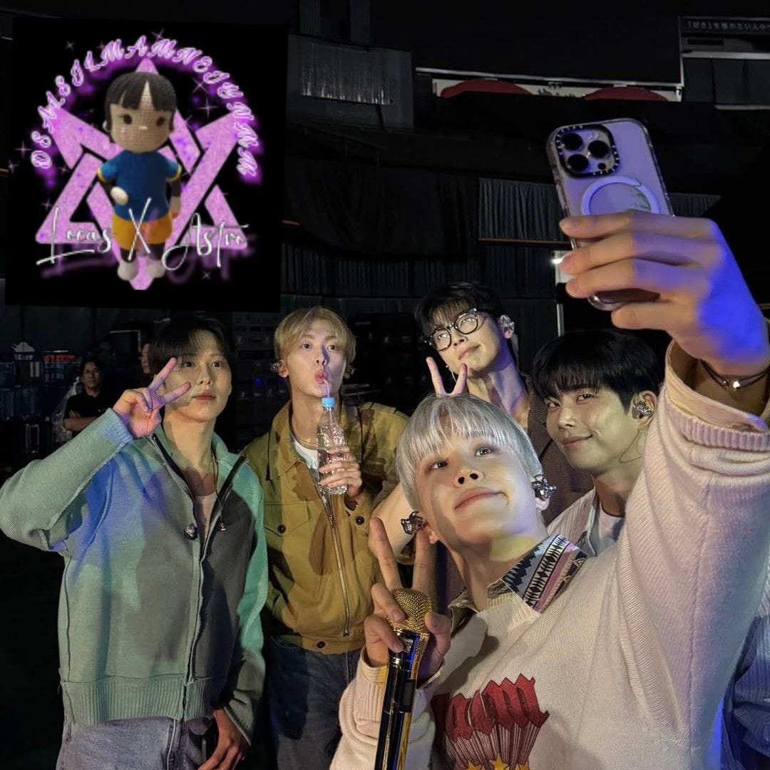 A moment captured by Eunwoo (ASTRO)'s fan