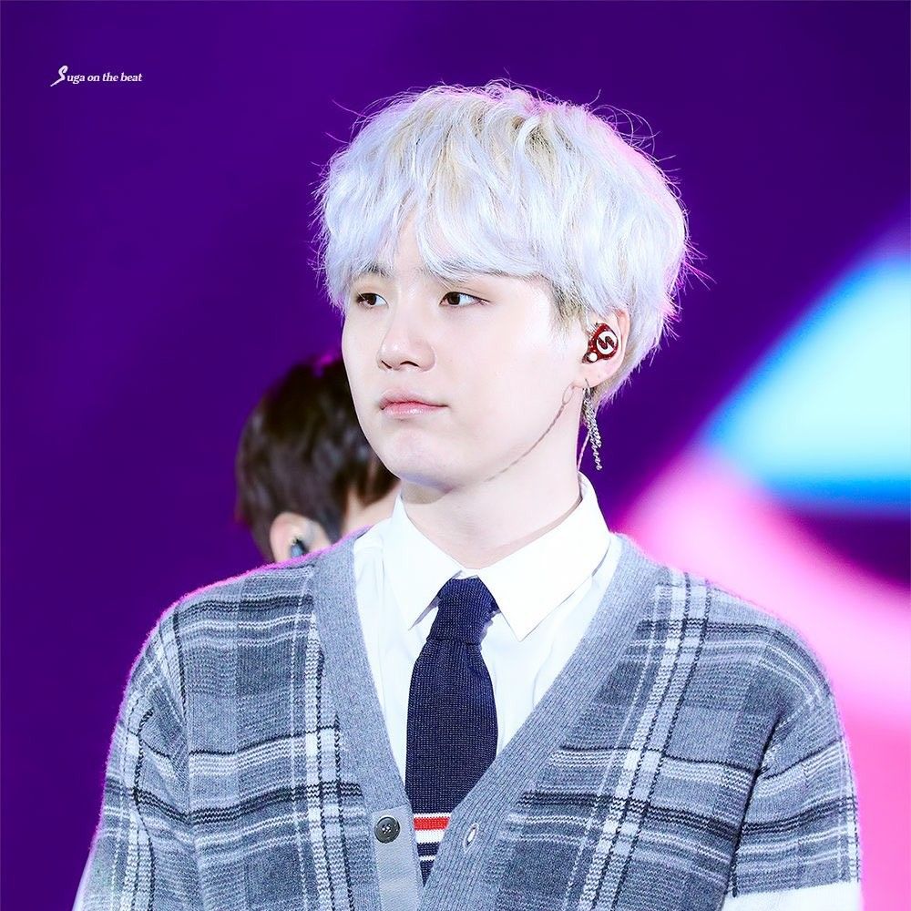 A moment captured by SUGA (BTS)'s fan