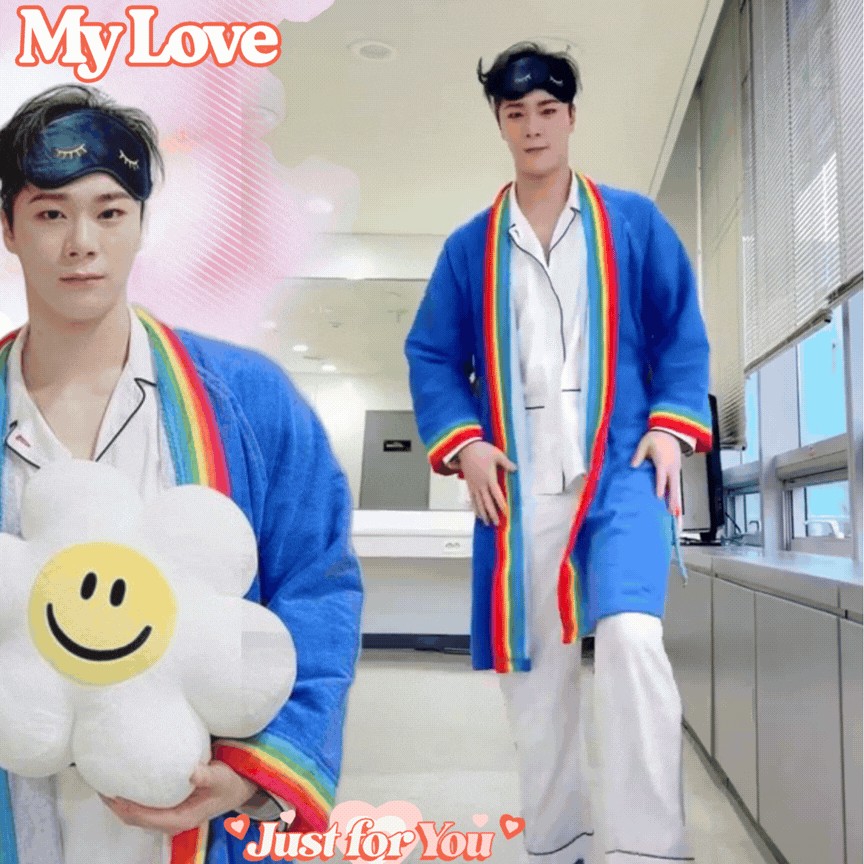 Recent activity shot of Moonbin (ASTRO)