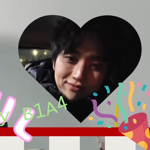 A moment captured by Sandeul (B1A4)'s fan