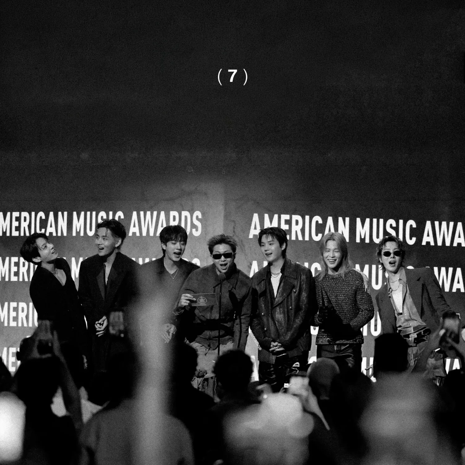 A moment captured by BTS's fan