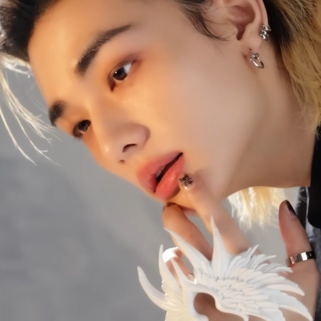 A moment captured by Hyunjin (Stray Kids)'s fan