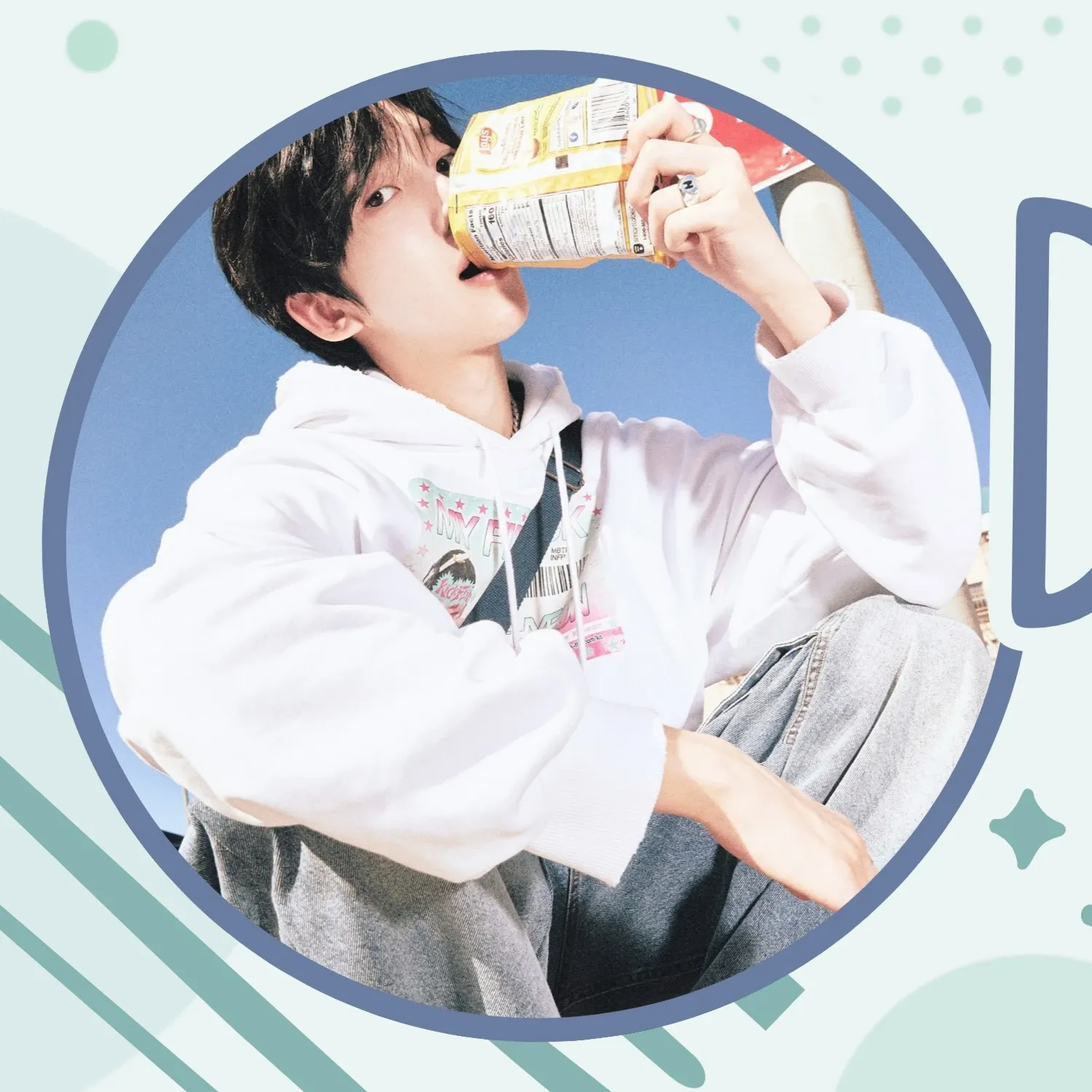 A moment captured by Donghyeon (KickFlip)'s fan