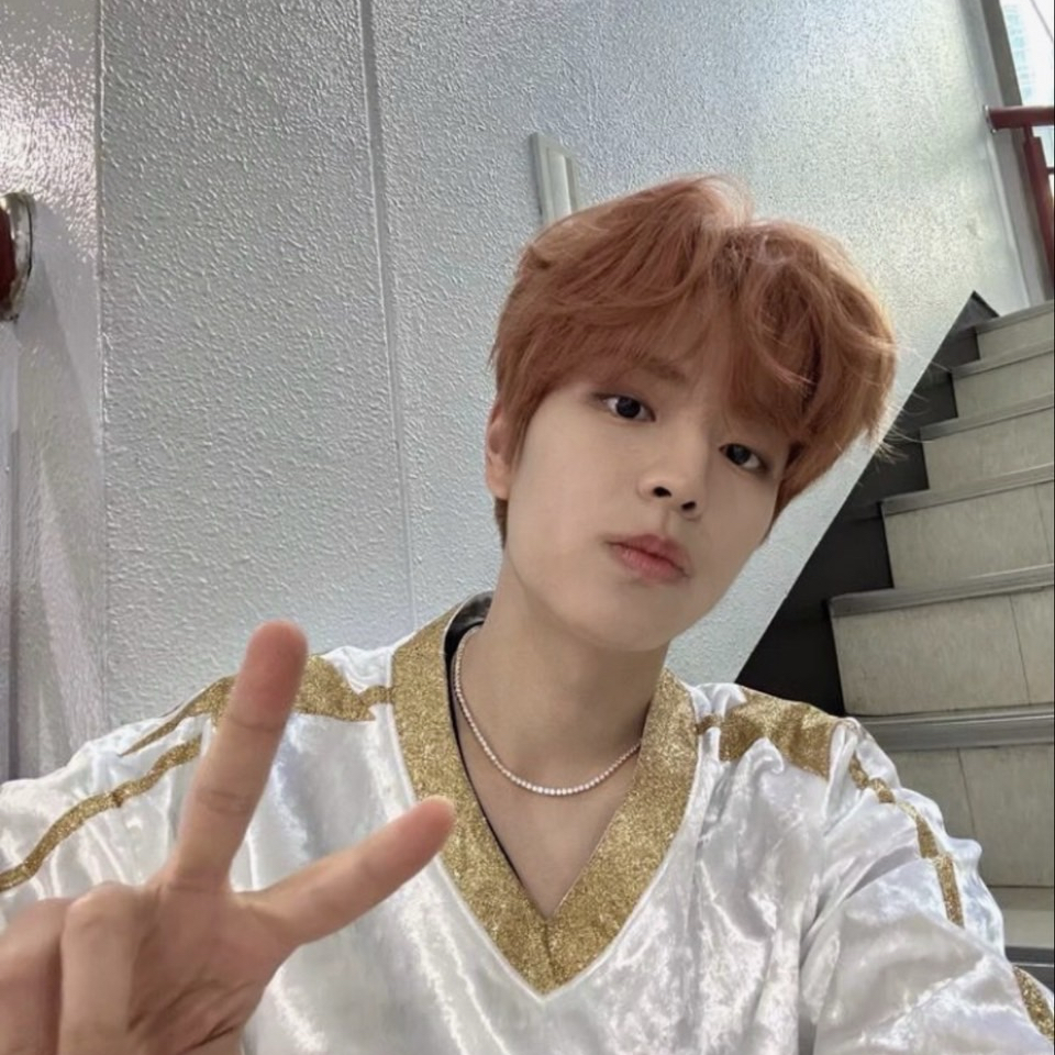 Recent activity shot of Seungmin (Stray Kids)