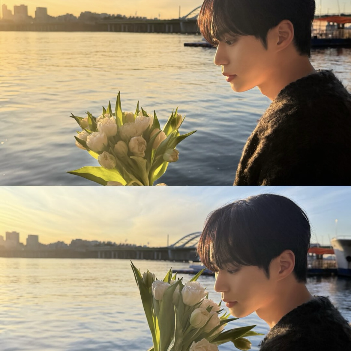 Behind-the-scenes cut of Kim Junseo (ALPHA DRIVE ONE)