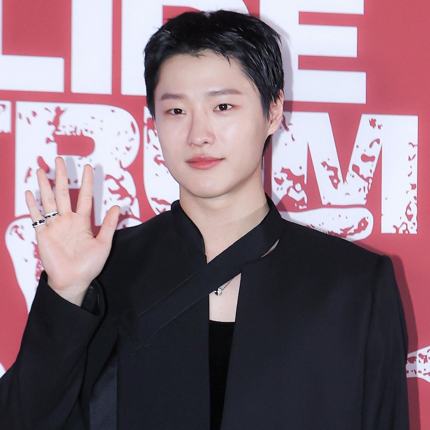 A moment captured by WOODZ's fan