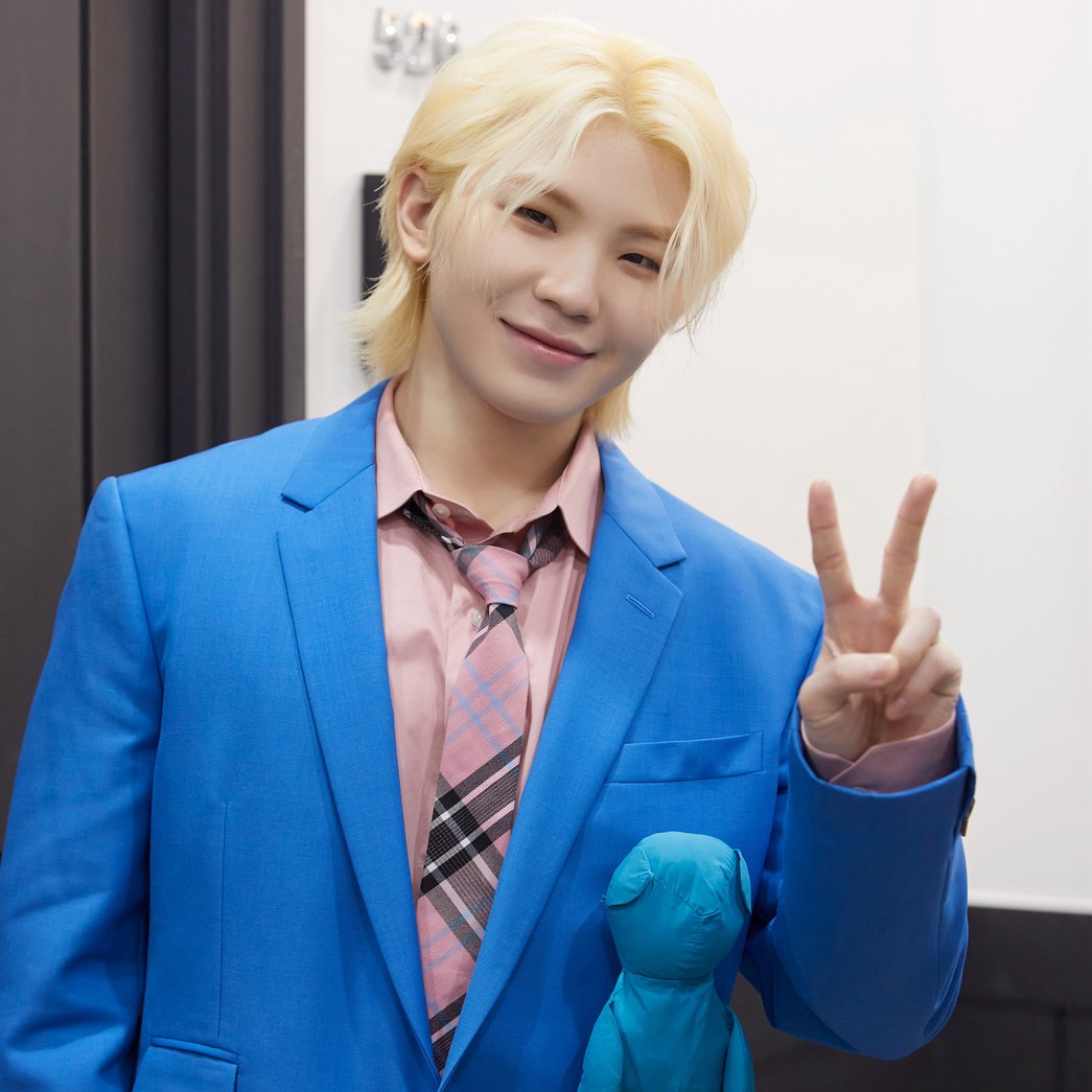 Recent activity shot of Woozi (SEVENTEEN)