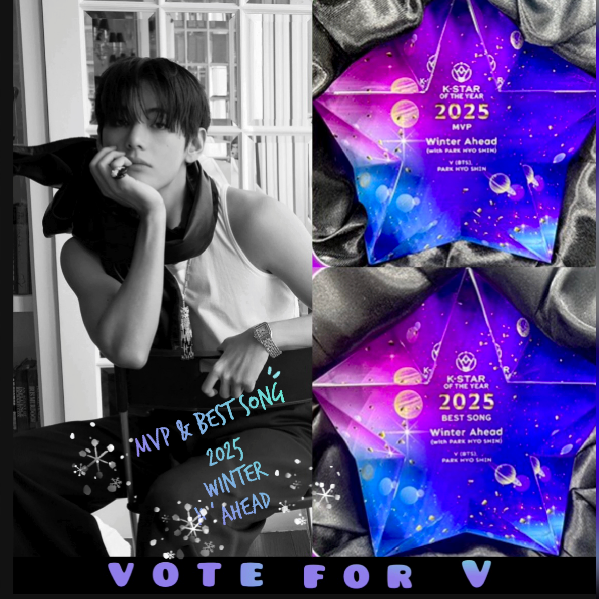 Recent activity shot of V (BTS)