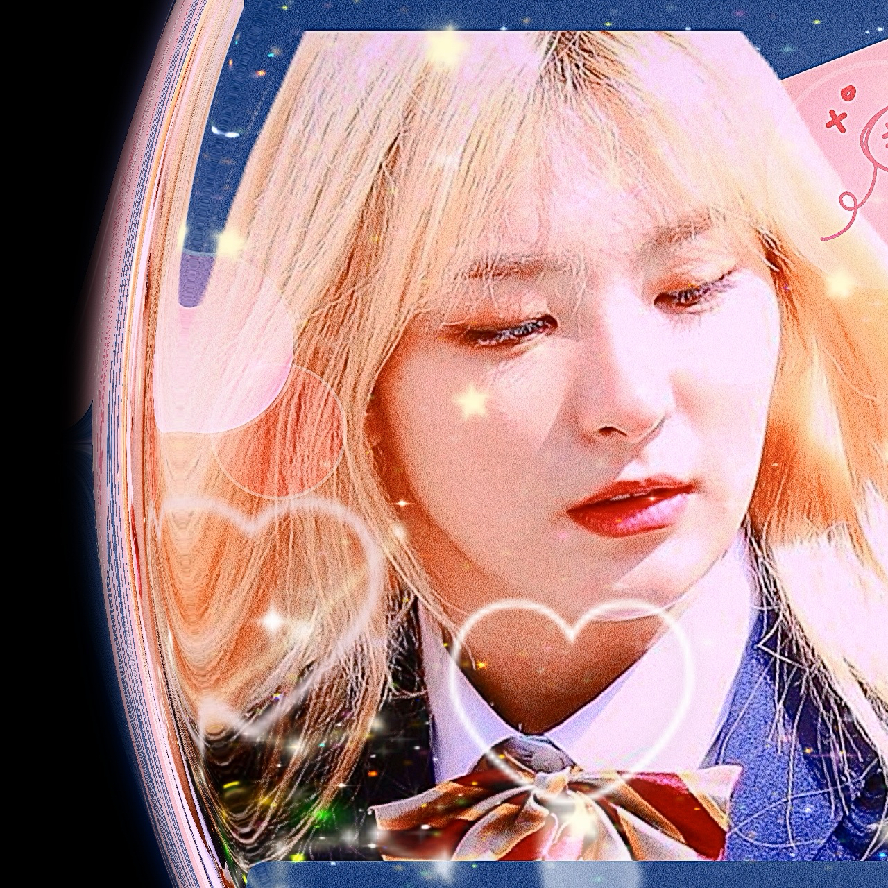 A moment captured by Red Velvet's fan