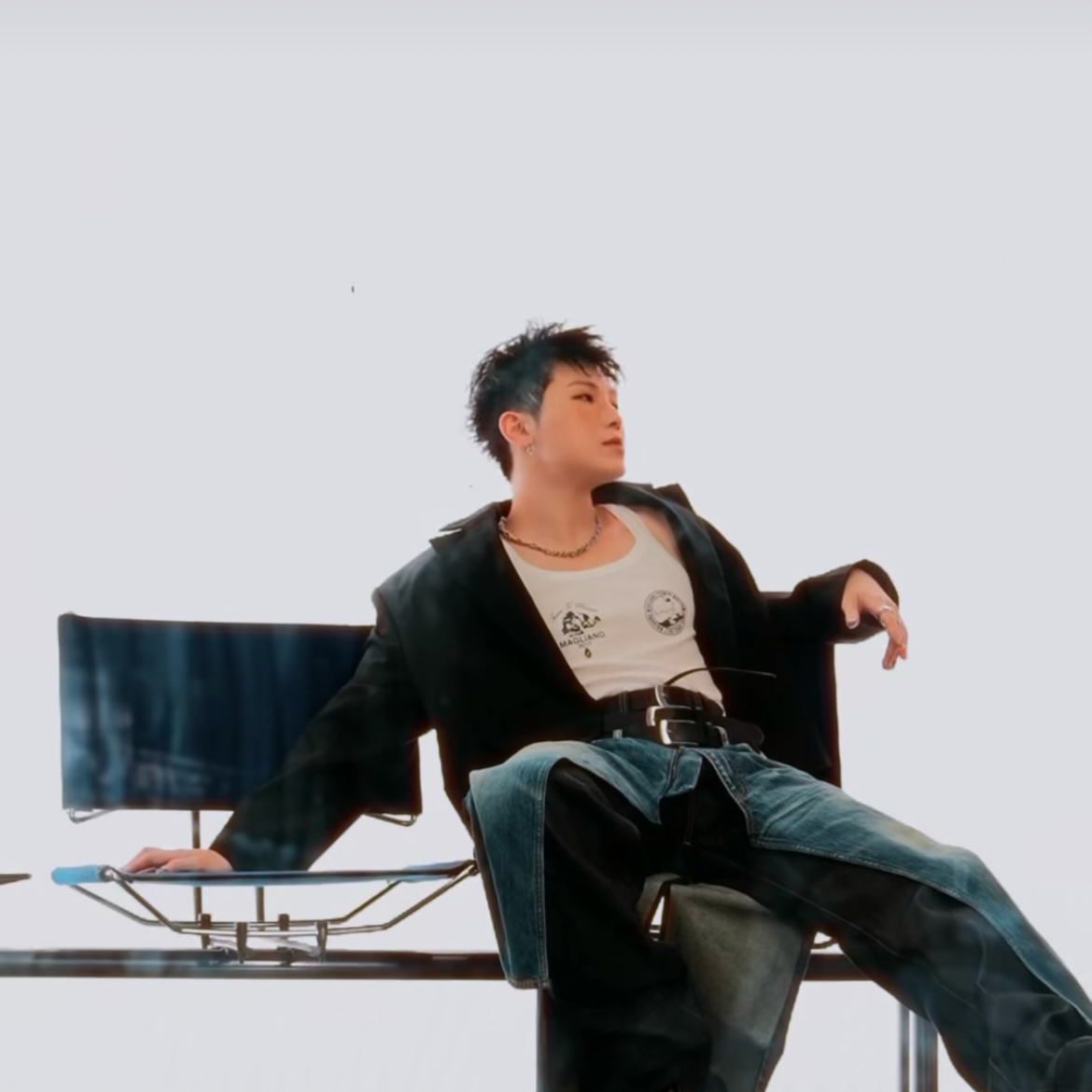 Recent activity shot of Woozi (SEVENTEEN)