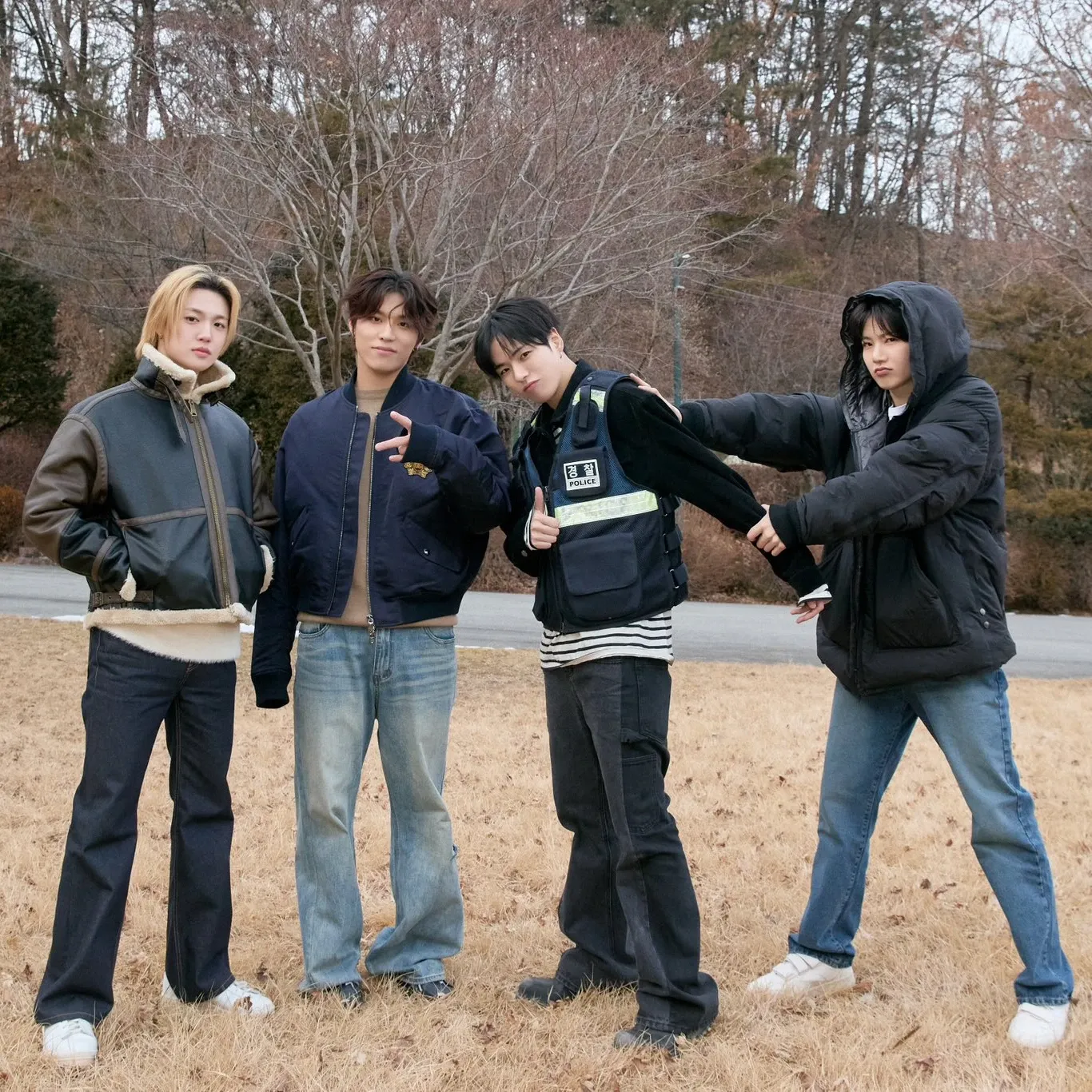 TREASUREの舞台裏ショット