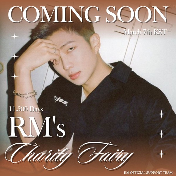 Signature photo of RM (BTS) capturing their charm