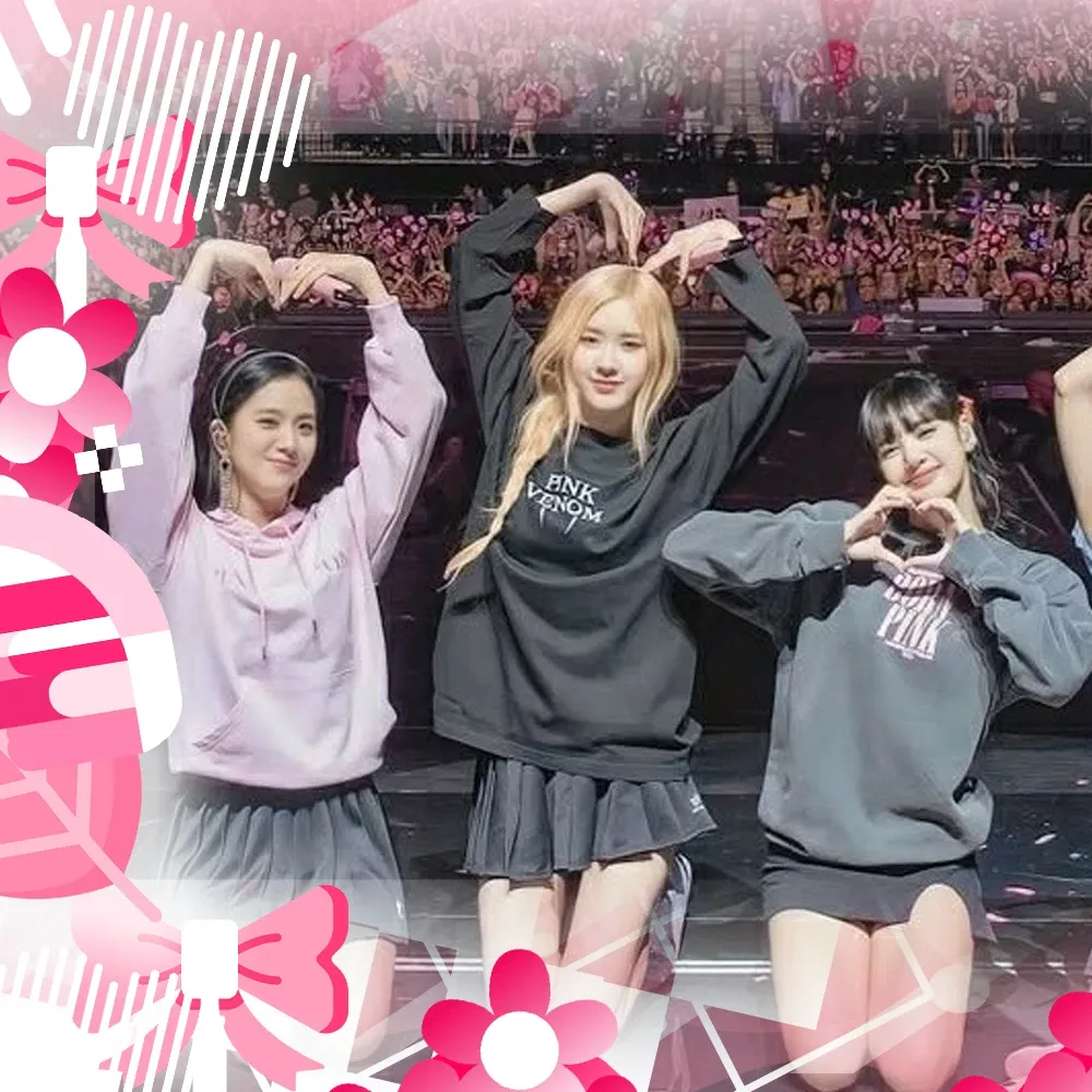 Momen yang diabadikan oleh penggemar BLACKPINK