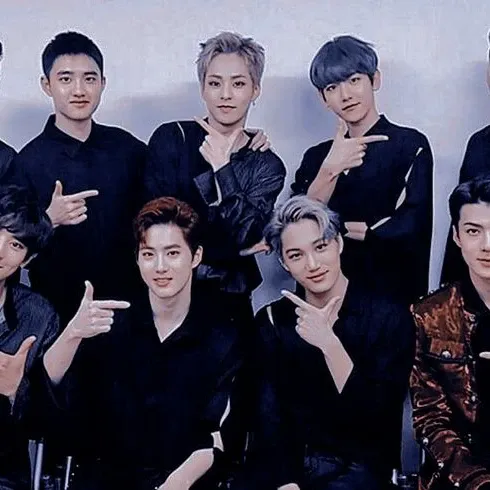 Recent activity shot of EXO