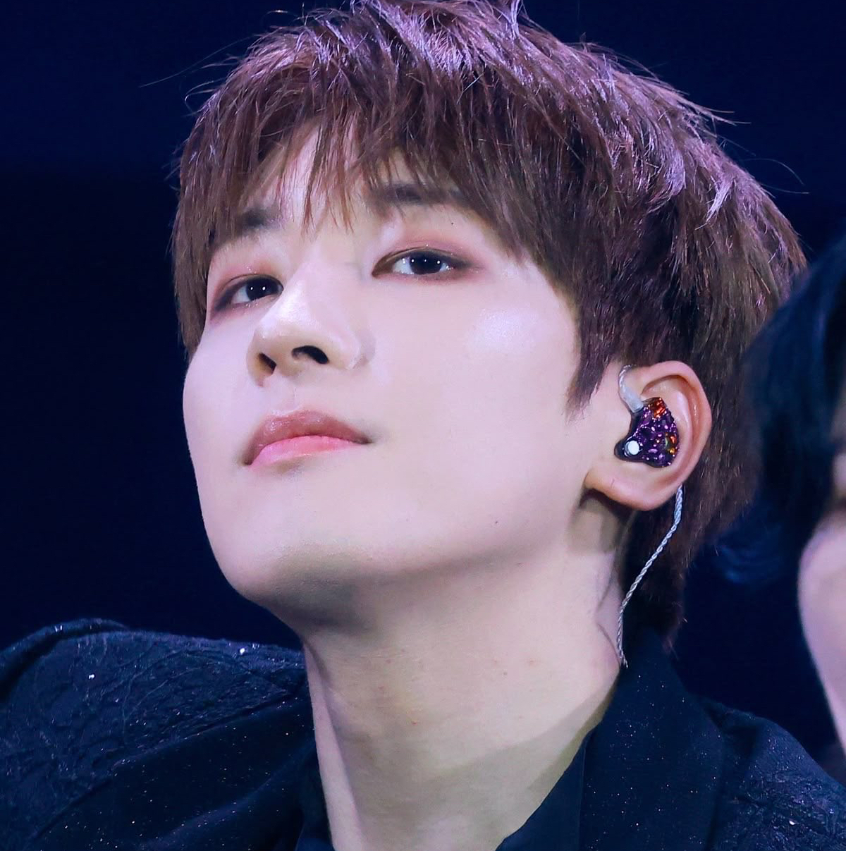 A moment captured by Wonwoo (SEVENTEEN)'s fan