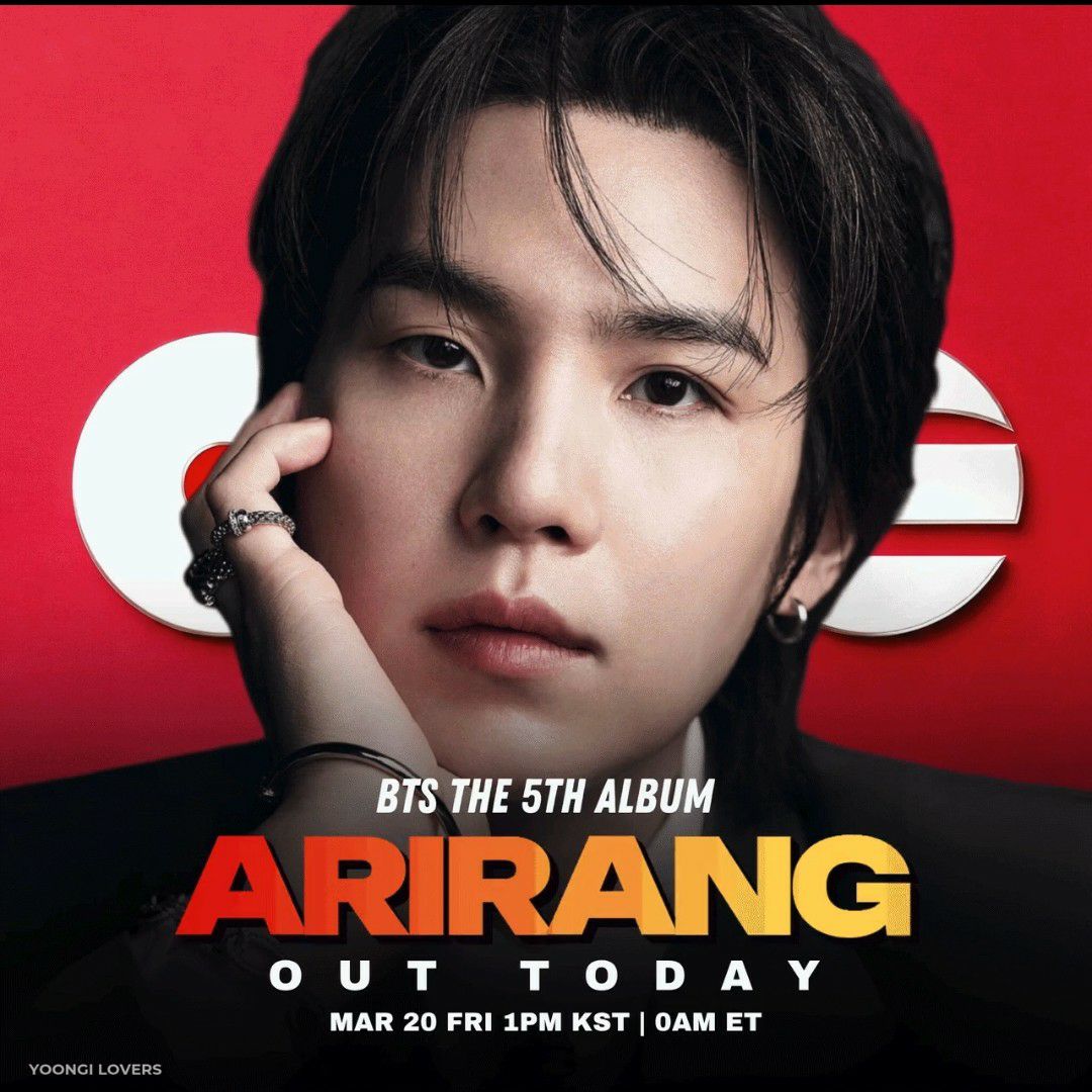 SUGA (防彈少年團)粉絲拍下的瞬間