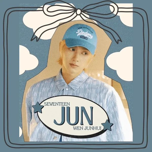 Foto profil Jun (SEVENTEEN) terpopuler hasil voting