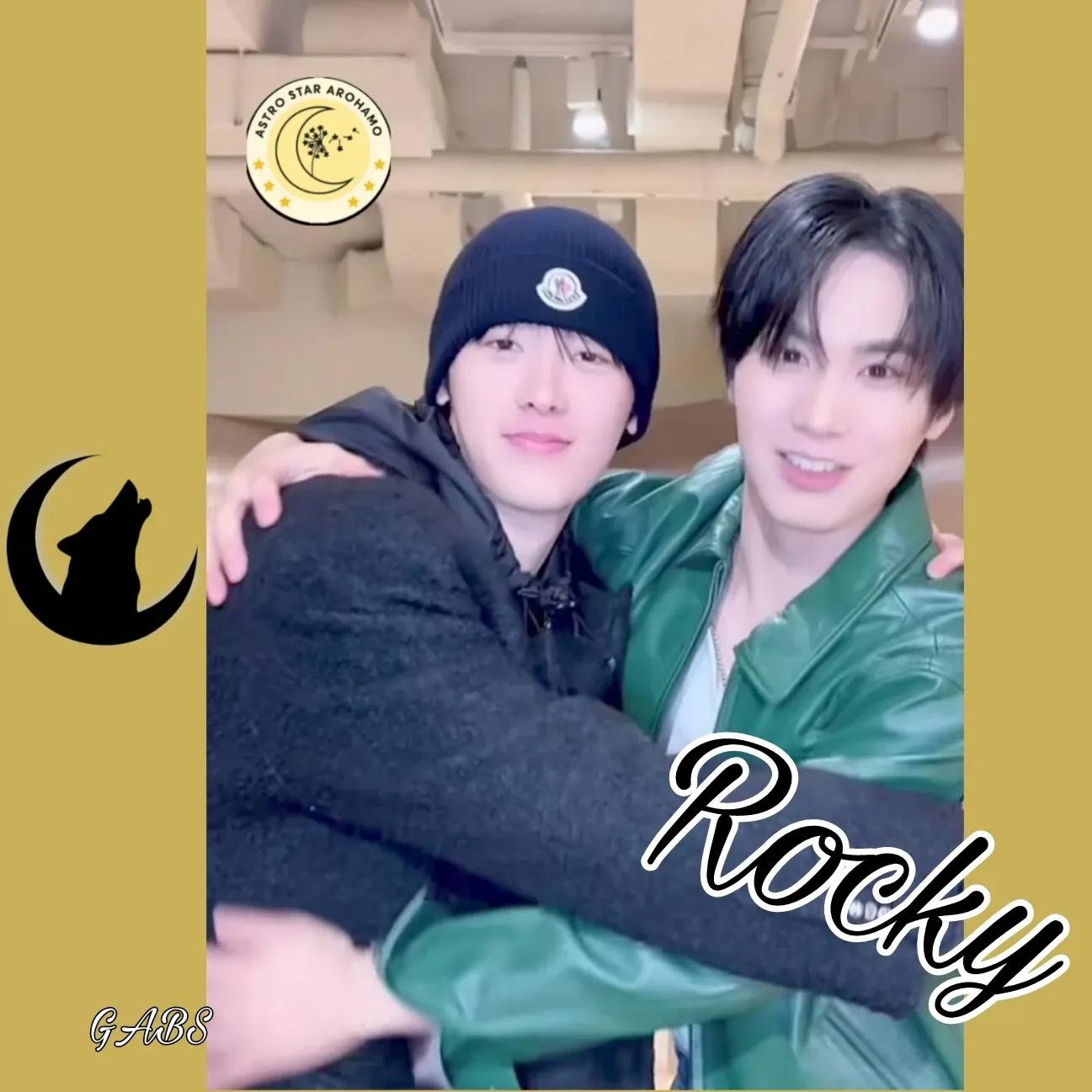 A moment captured by Rocky's fan