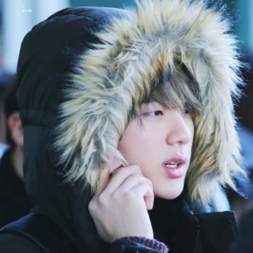 Latest photo of Jin (BTS)