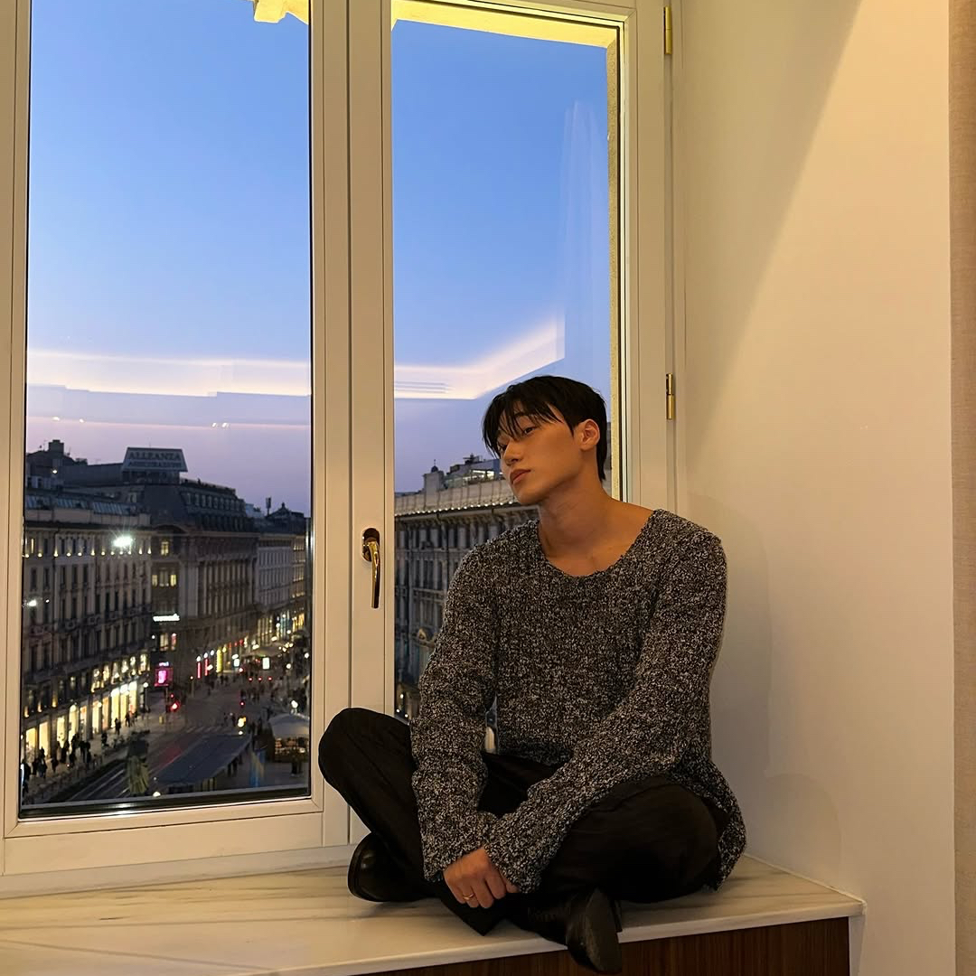 Recent activity shot of San (ATEEZ)