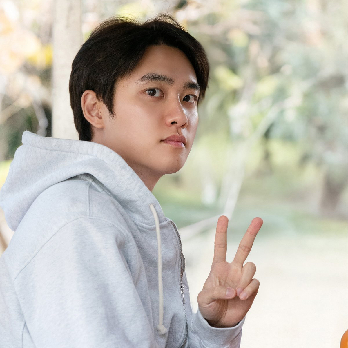 Momen yang diabadikan oleh penggemar D.O. (EXO)