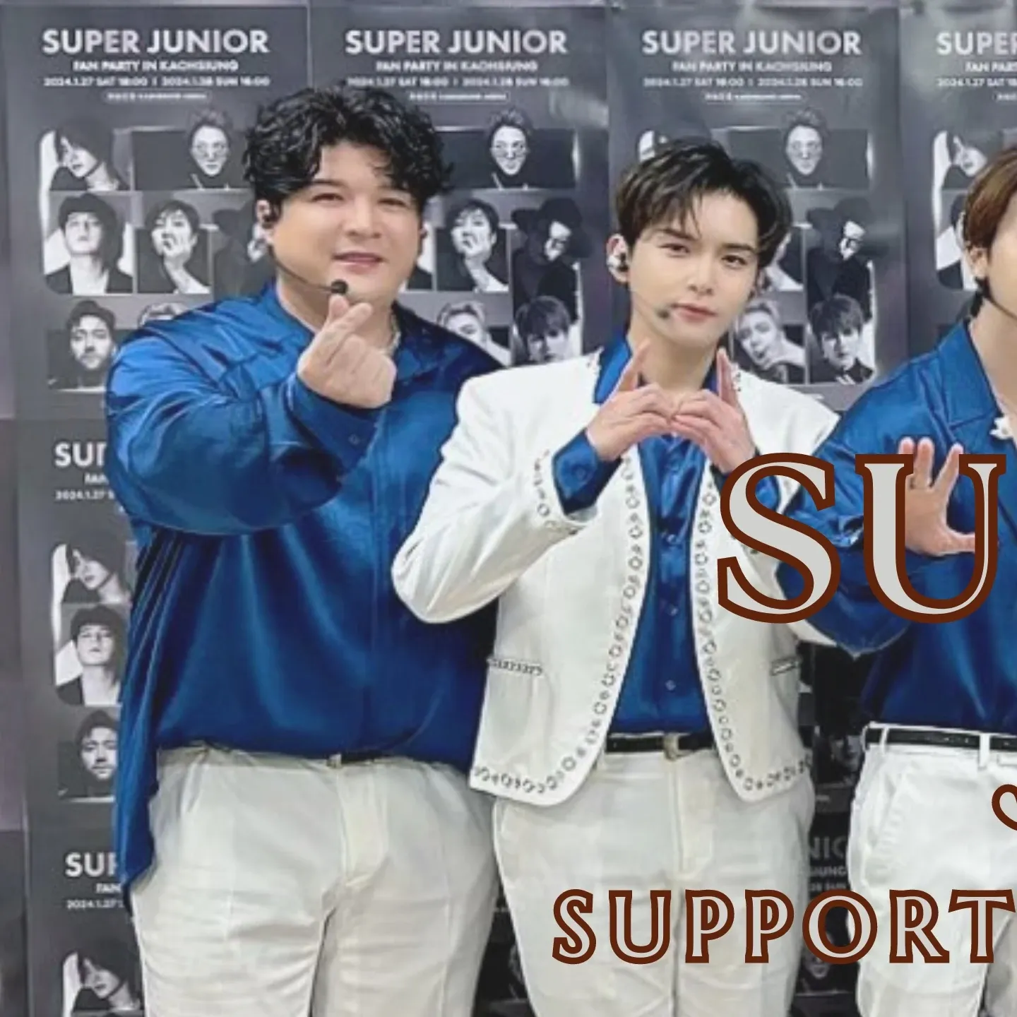 Momen yang diabadikan oleh penggemar Super Junior