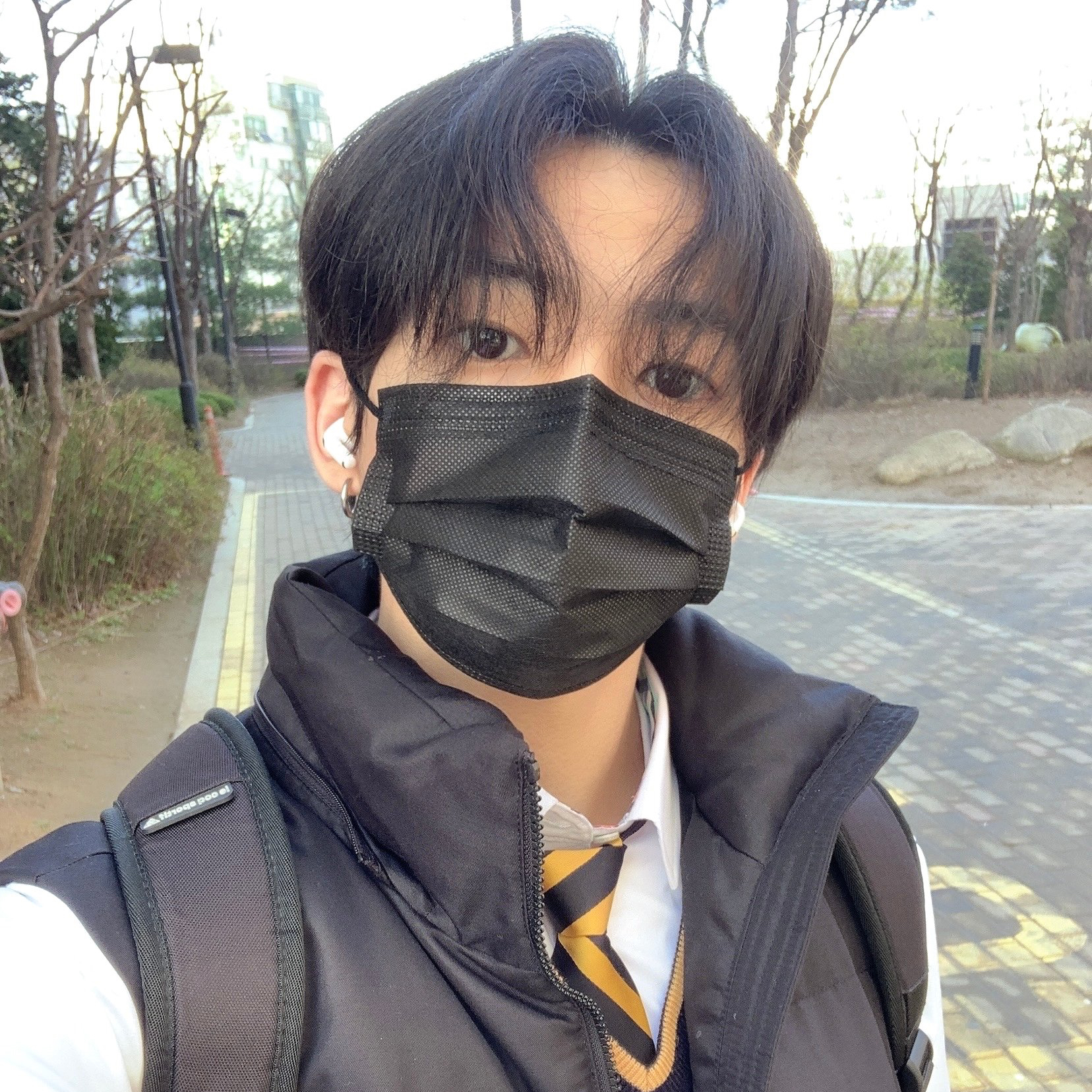 Recent activity shot of Minjae (Xikers)
