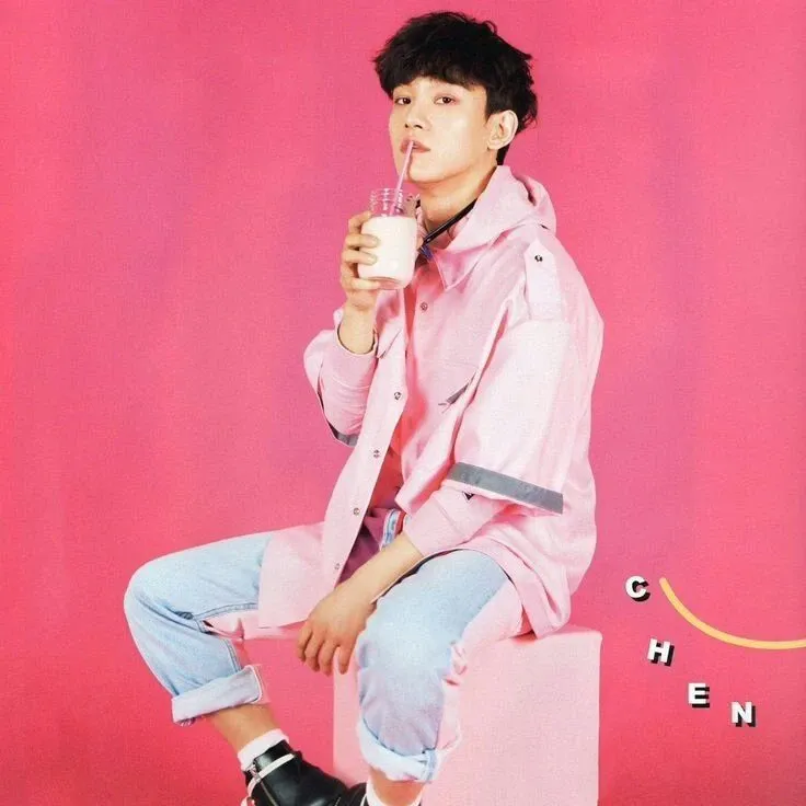Behind-the-scenes cut of Chen (EXO)